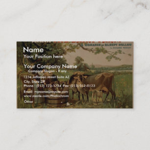 The Dairy Farm Retro Theatre Business Card