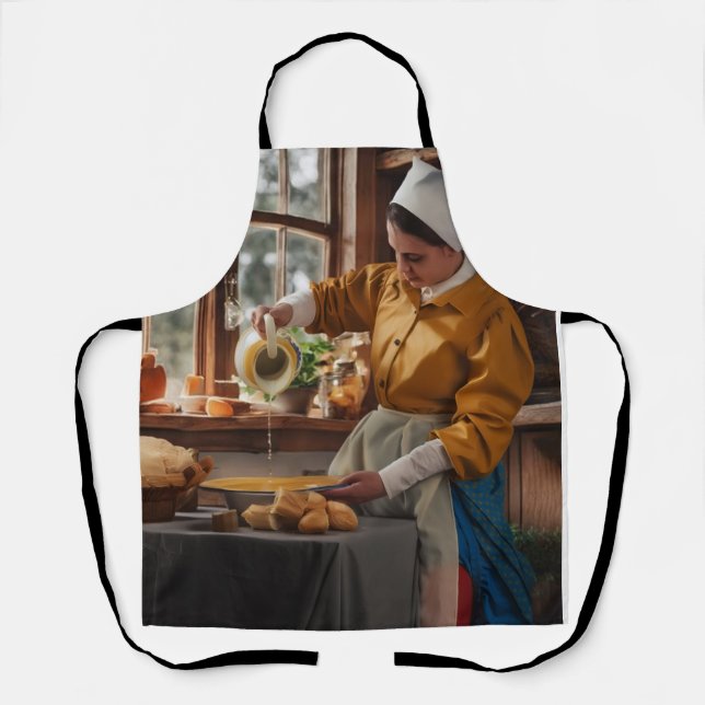 the dairymaid of santomera apron (Front)