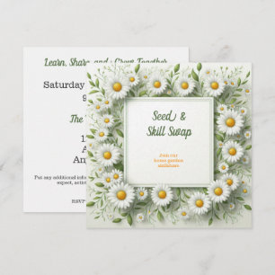The Daisy Domain Garden Skillshare Invitation