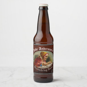 The Dame Home Brew Beer Label
