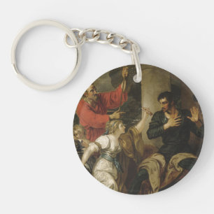 The Damsel and Orlando Key Ring