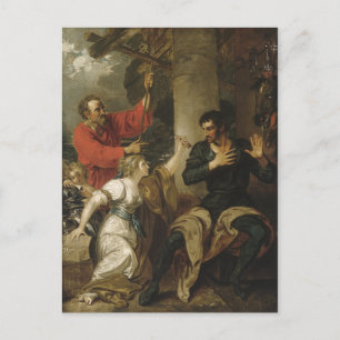 The Damsel and Orlando Postcard