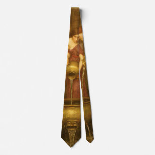 The Danaides by John William Waterhouse Tie