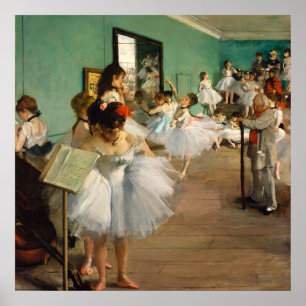 The Dance Class (1874) Poster