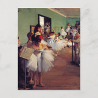 The Dance Class by Edgar Degas 