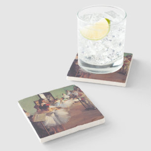 The Dance Class by Edgar Degas Stone Coaster