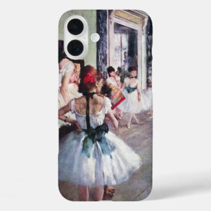 The Dance Class by Edgar Degas, Vintage Ballet Art iPhone 16 Plus Case