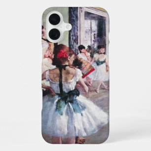 The Dance Class by Edgar Degas, Vintage Ballet Art iPhone 16 Plus Case
