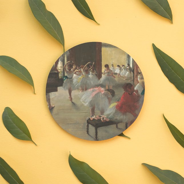 The Dance Class, Degas Art  Classic Round Sticker (Creator Uploaded)