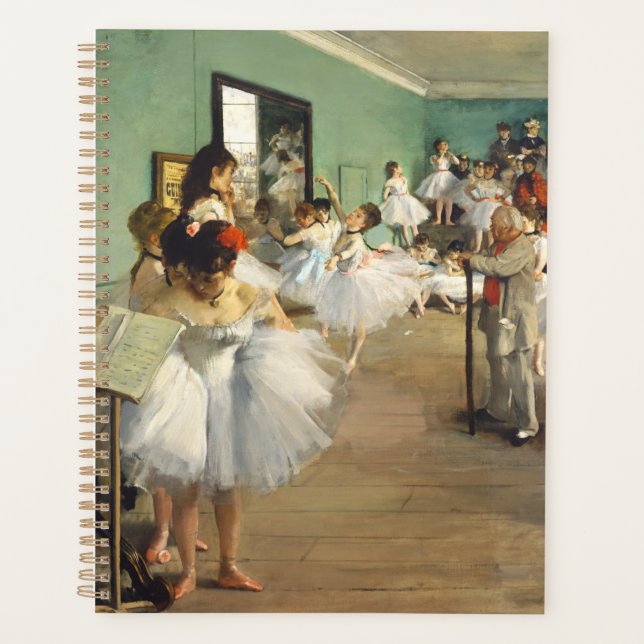 The Dance Class Edgar Degas      Planner (Front)