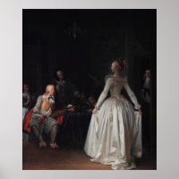 The Dance Lesson – Fragonard Rococo Art