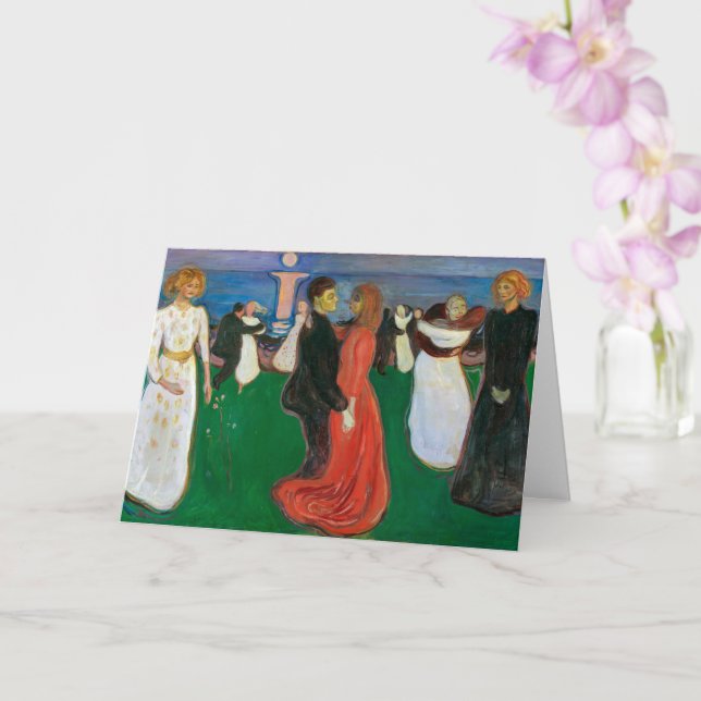 The Dance of Life | Edvard Munch | Card (Orchid)