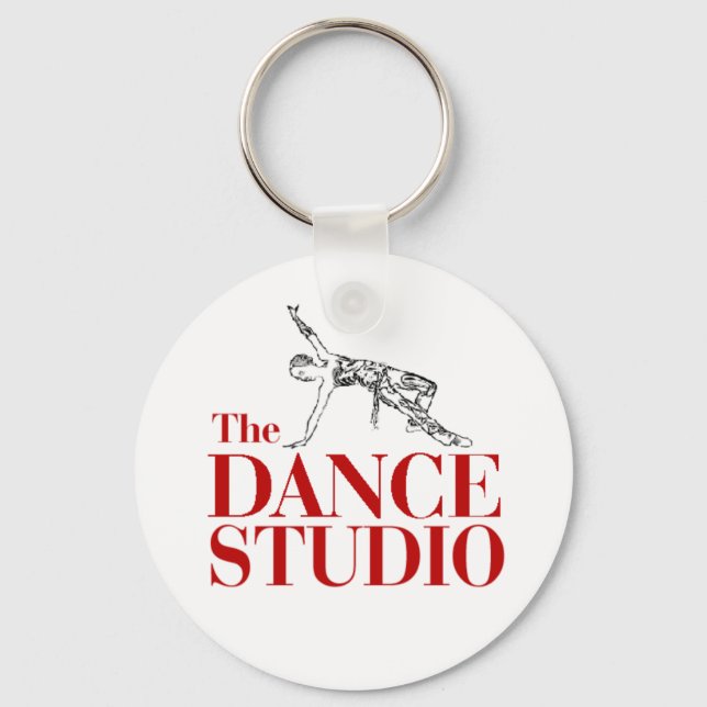 The Dance Studio, Jazz Keychain (Front)