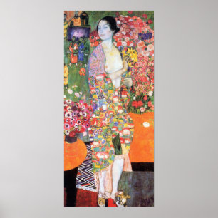 The Dancer, Gustav Klimt Poster