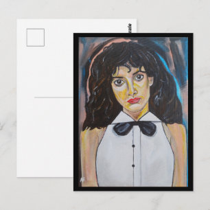 The Dancer Painting by Alfred Fox Postcard