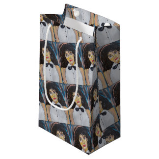 The Dancer Painting by Alfred Fox Small Gift Bag