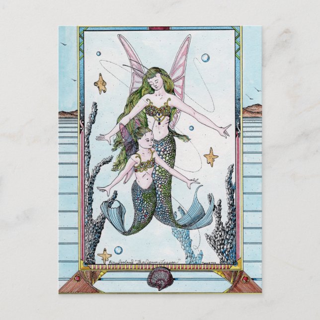 The Dancers Postcard (Front)