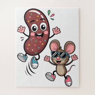 The Dancing Duo Puzzle Art 