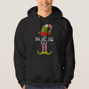 The Dancing Elf Funny Christmas Gift Matching Fami Hoodie