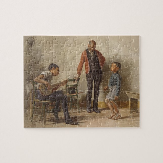 The Dancing Lesson by Thomas Eakins Jigsaw Puzzle (Horizontal)