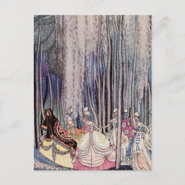 The Dancing Princesses Postcard (Front)