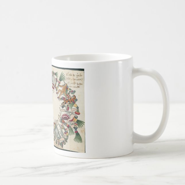 The Dancing Style of Aztec Noble Dancers Coffee Mug (Right)