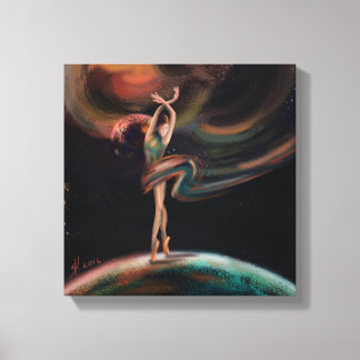 ‘The Dancing Universe’ Canvas Print