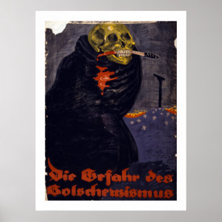 The Danger of Bolshevism (canvas) Poster
