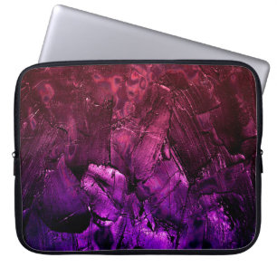 The dark abstract background texture with gradient laptop sleeve