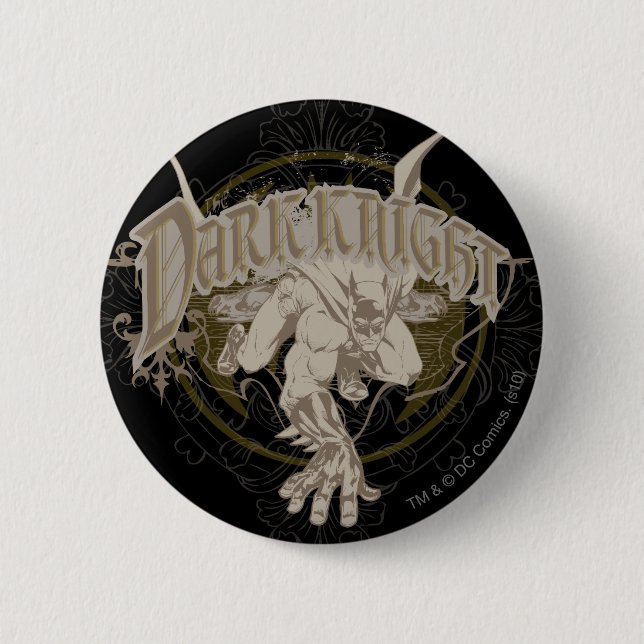 The Dark Knight 6 Cm Round Badge (Front)