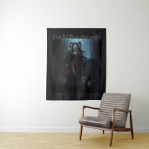 The Dark Red Ridding Hood