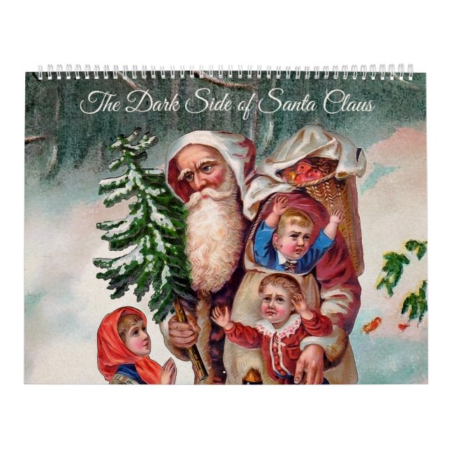 The Dark Side Of Santa Vintage Calendar (Cover)