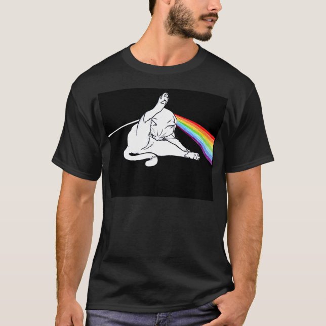 the dark side of the cat T-Shirt (Front)