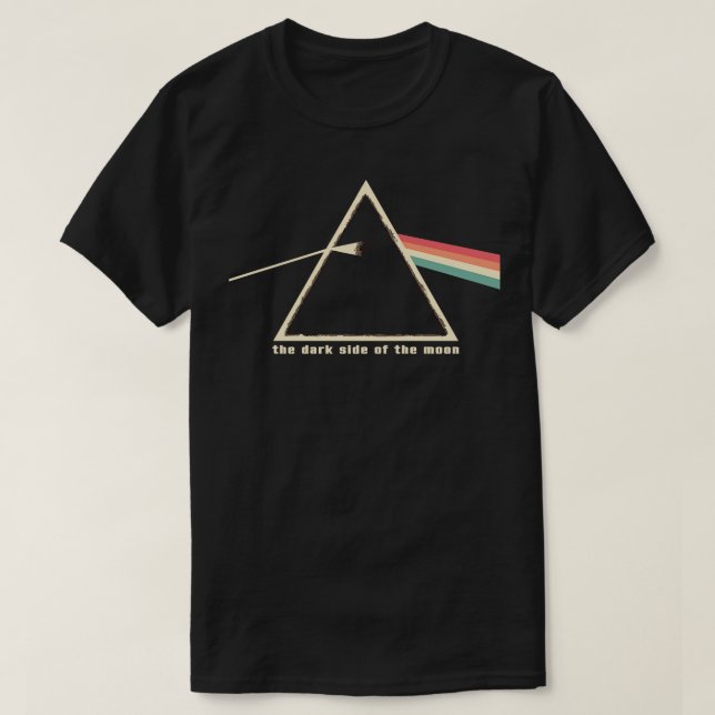 The Dark Side of the Moon T-Shirt (Design Front)