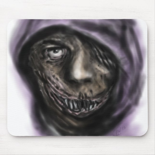 The Dark Smile Mouse Pad (Front)
