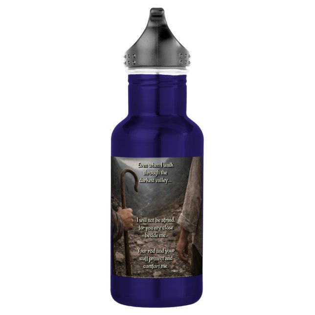 The darkest valley 532 ml water bottle (Right)