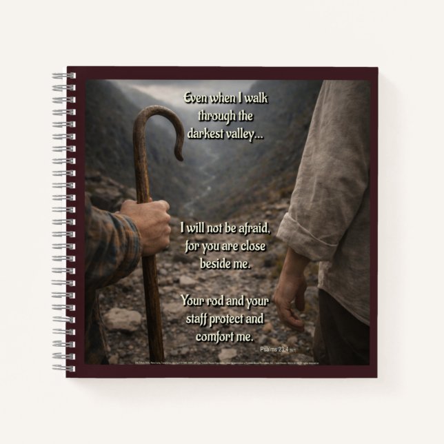The darkest valley notebook (Front)