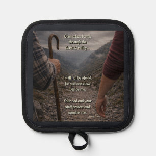 The darkest valley pot holder