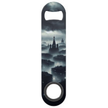 The darkness night city Steel Bottle Opener