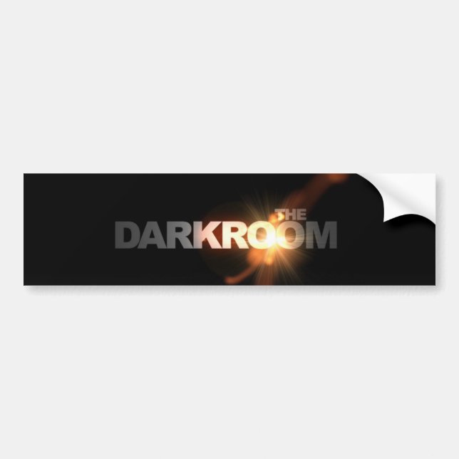 The Darkroom Bumper Sticker (Front)