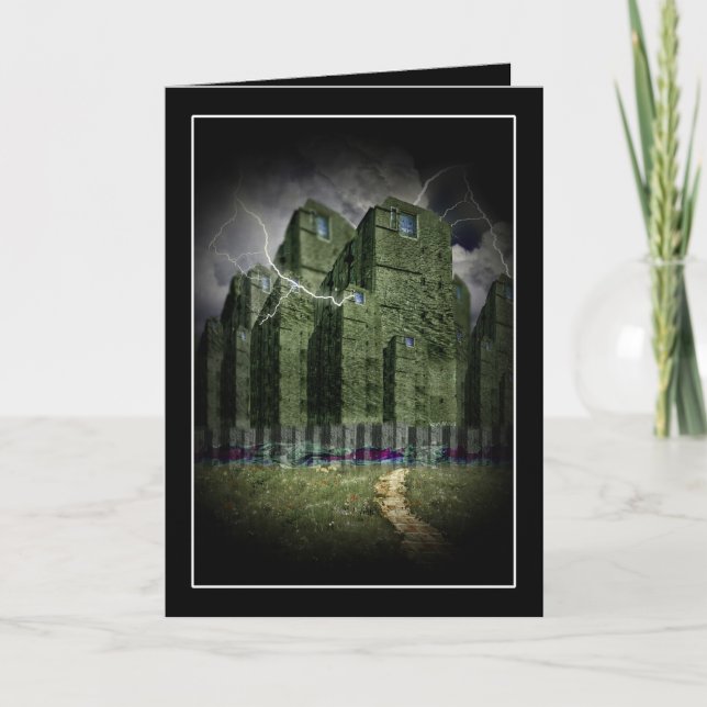 The Darkside of The Haunted City Card (Front)