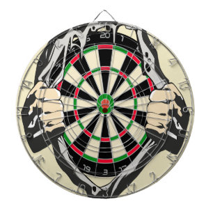 The dartboard on your chest!