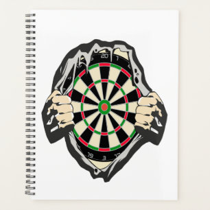 The dartboard on your chest Darts Fever Planner