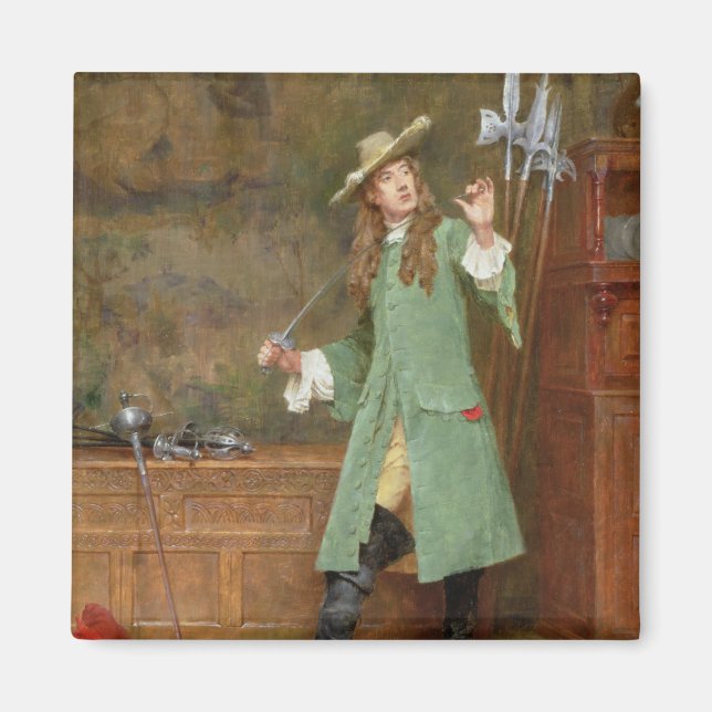 The Dashing Cavalier Magnet (Front)