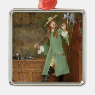 The Dashing Cavalier Metal Tree Decoration