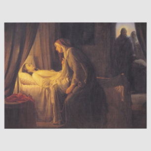 The Daughter of Jairus by Carl Bloch Tissue Paper