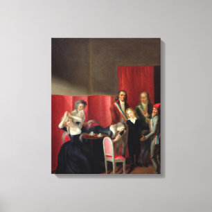 The Dauphin Taken from his Family, 3rd July 1793 Canvas Print