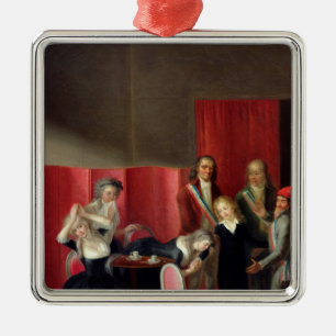 The Dauphin Taken from his Family, 3rd July 1793 Metal Tree Decoration