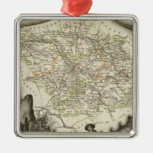 The dawn metal tree decoration