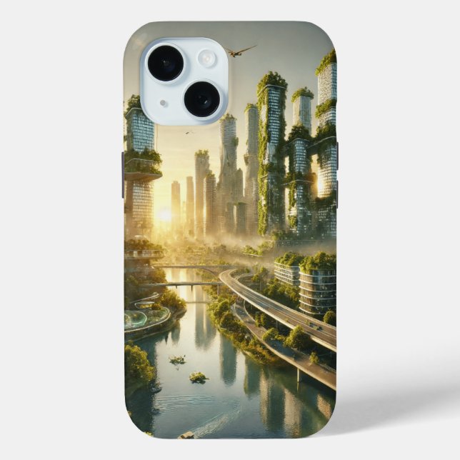 The Dawn of a Green Future Case-Mate iPhone Case (Back)
